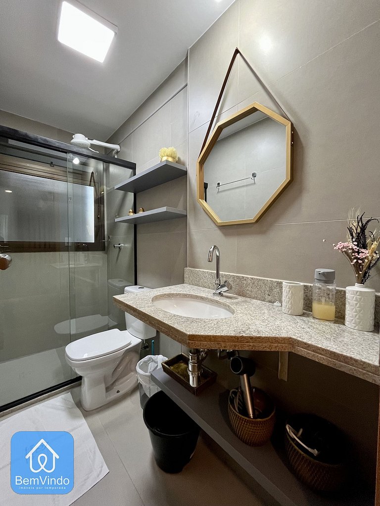 Apartamento Aconchegante No Único Barra