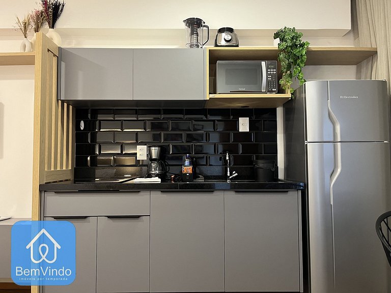 Apartamento Aconchegante No Único Barra