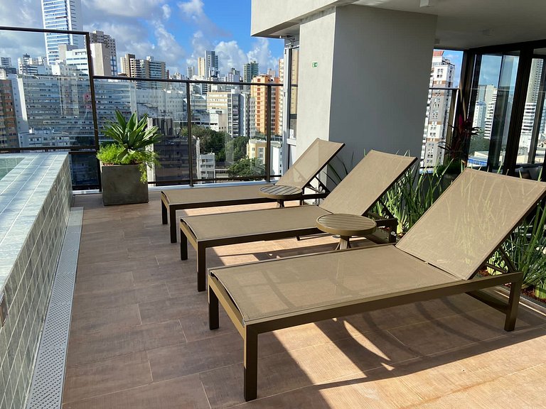 Apartamento Aconchegante No Único Barra