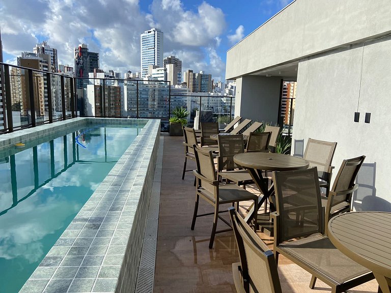 Apartamento Aconchegante No Único Barra