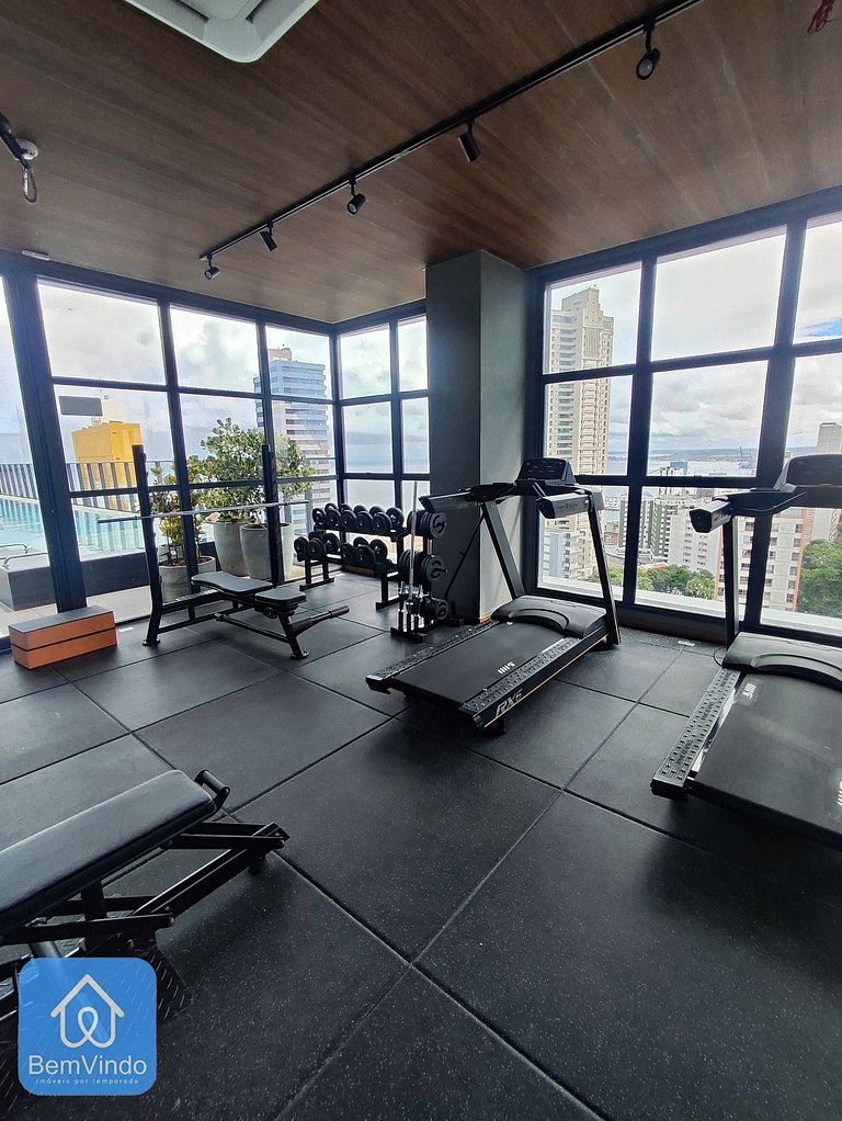 Apartamento Perfeito e Moderno Com Vista Mar