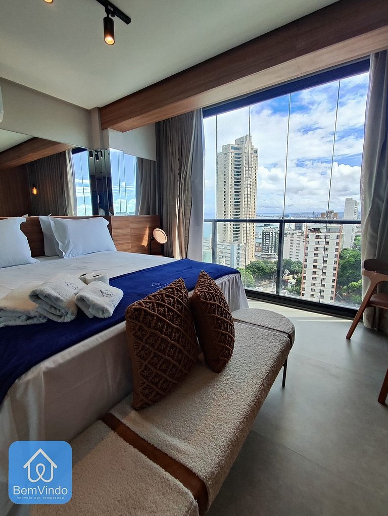 Apartamento Perfeito e Moderno Com Vista Mar