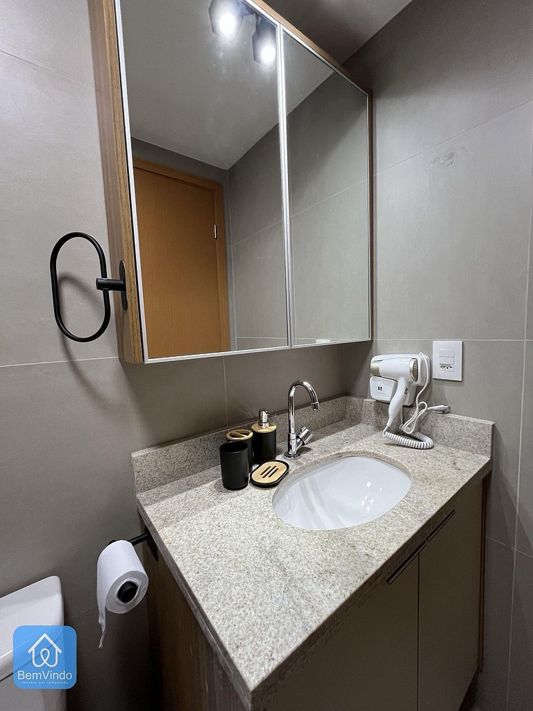 Estúdio Estiloso e Bem Equipado Na Barra