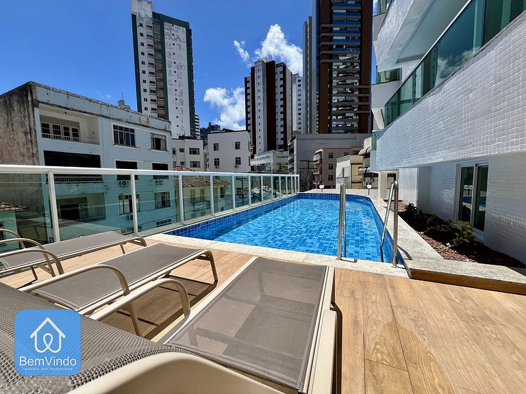 Apartamento Com Linda Vista Mar Na Graça