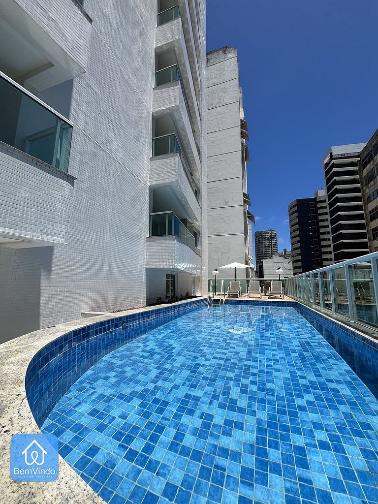 Apartamento Com Linda Vista Mar Na Graça