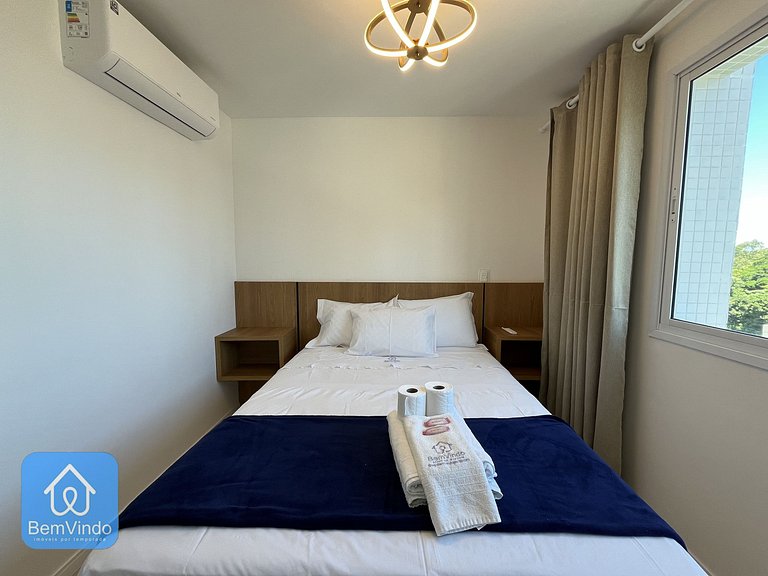 Apartamento Com Linda Vista Mar Na Graça