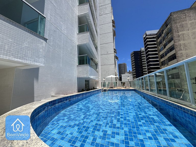 Apartamento Com Linda Vista Mar Na Graça