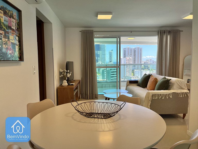 Apartamento Com Linda Vista Mar Na Graça