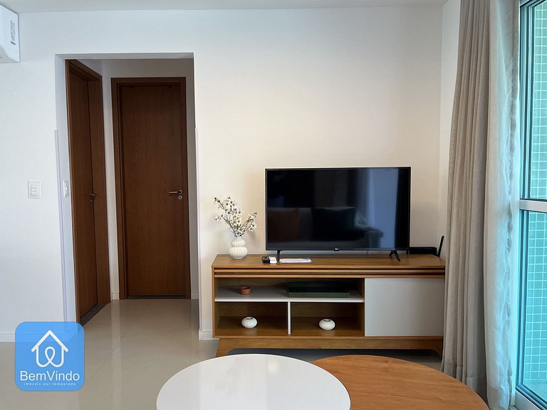 Apartamento Com Linda Vista Mar Na Graça