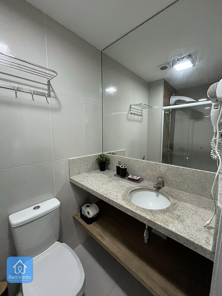Studio aconchegante no House Barra