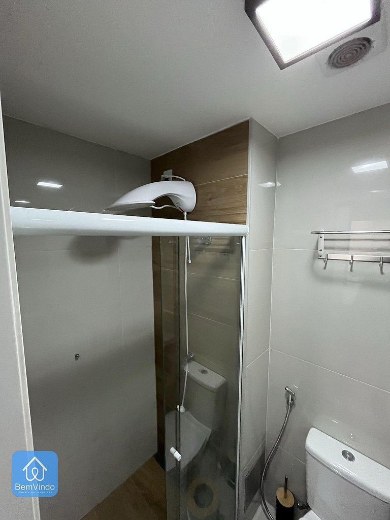 Studio aconchegante no House Barra