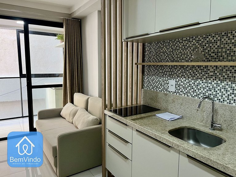 Studio na Av. Oceânica House Barra