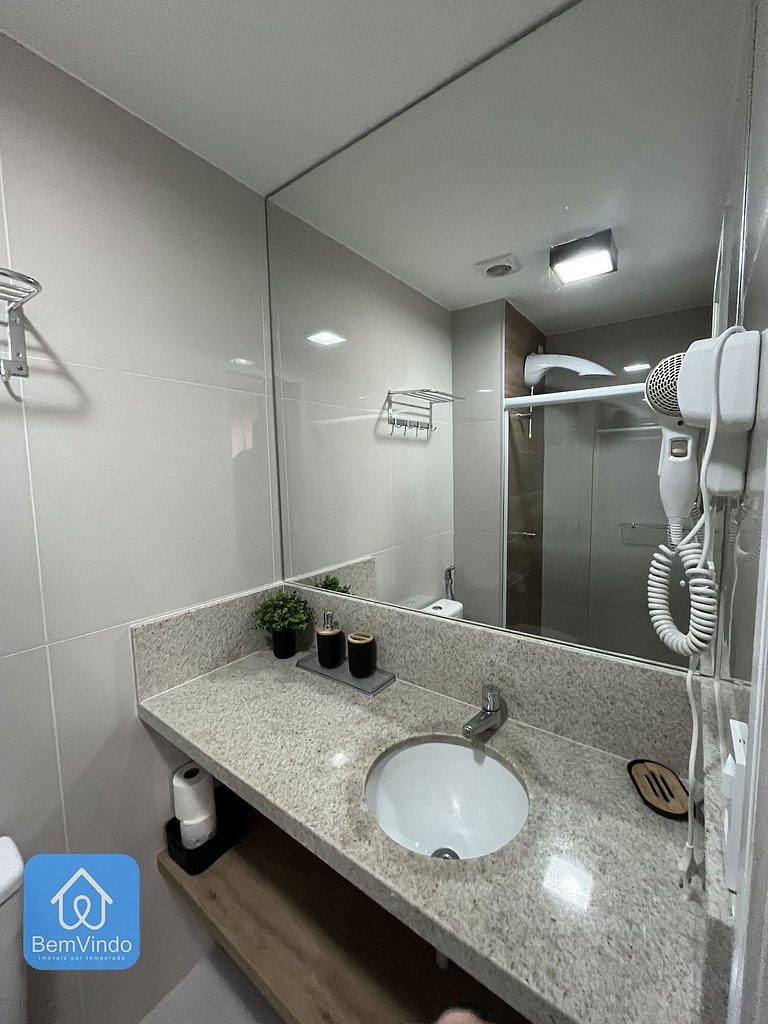 Studio na Av. Oceânica House Barra