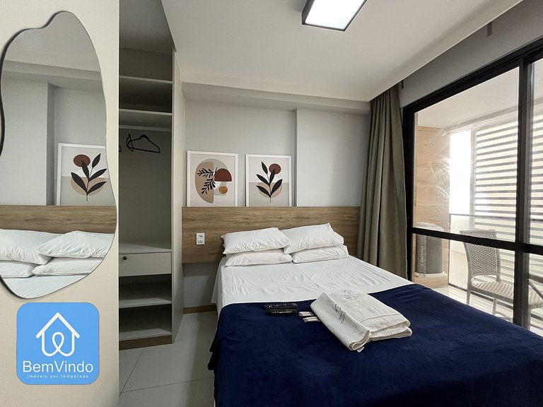Studio na Av. Oceânica House Barra