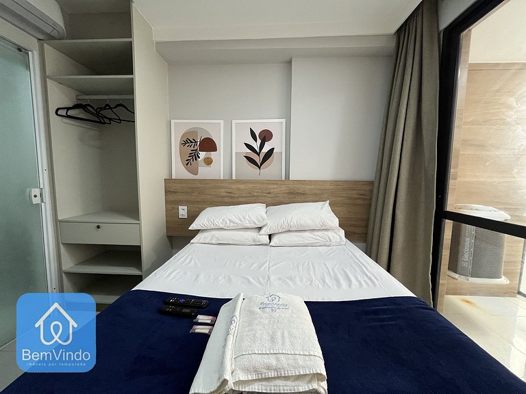 Studio na Av. Oceânica House Barra