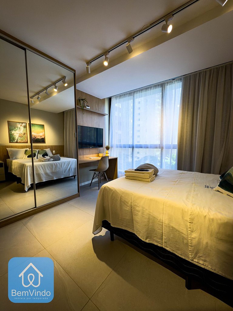 Estadia Perfeita: Apartamento Completo e Equipado