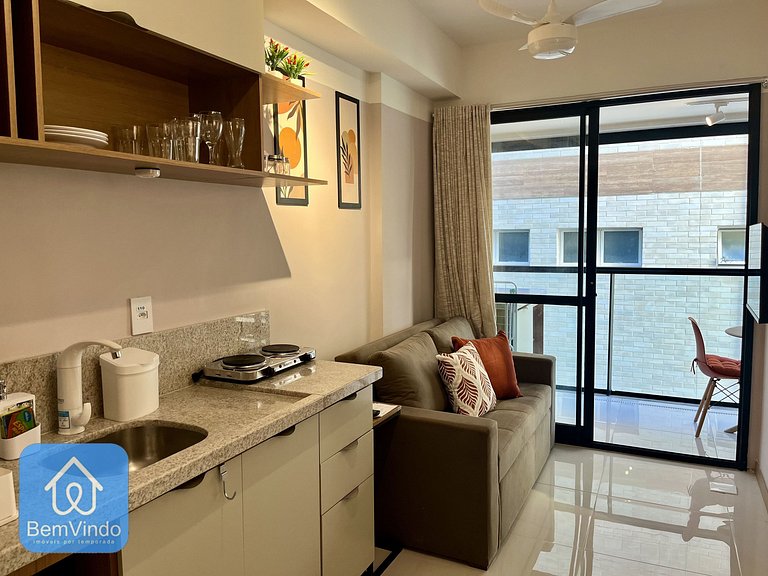 Apartamento Completo e Decorado Na Barra