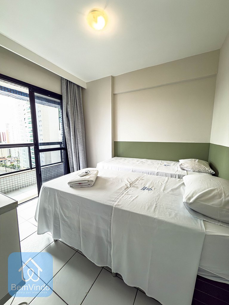Apartamento 2/4 completo no Rio Vermelho