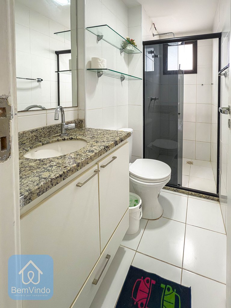 Apartamento 2/4 completo no Rio Vermelho