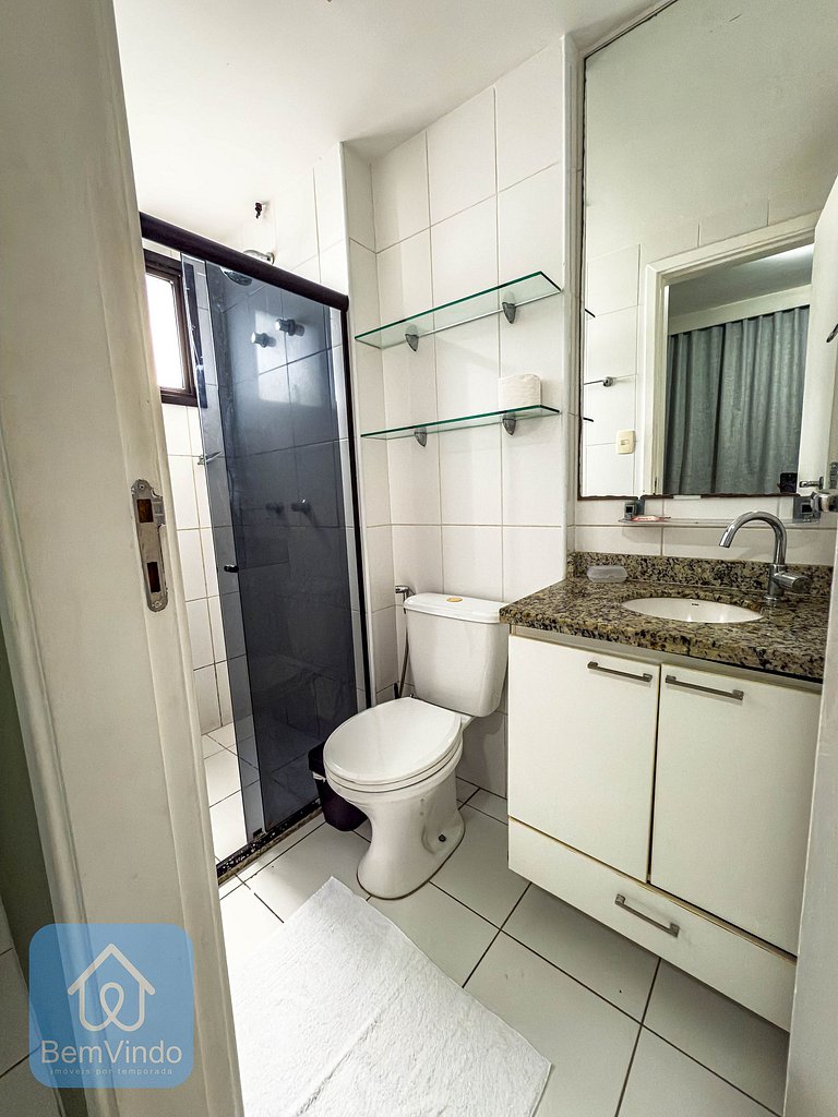 Apartamento 2/4 completo no Rio Vermelho