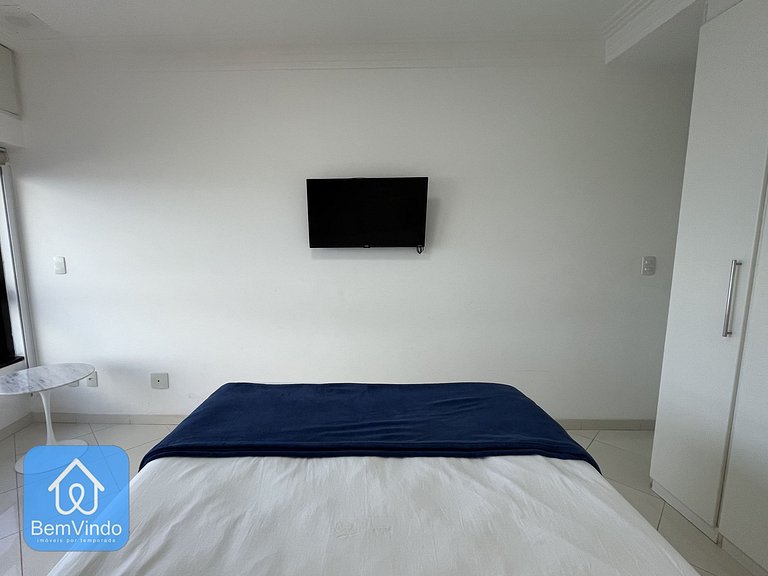 Apartamento Equipado e Confortável Vista Mar