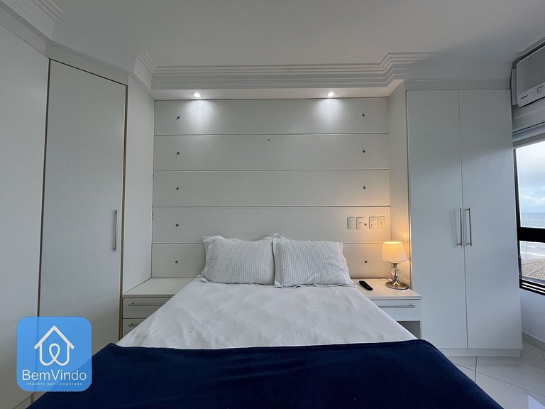 Apartamento Equipado e Confortável Vista Mar