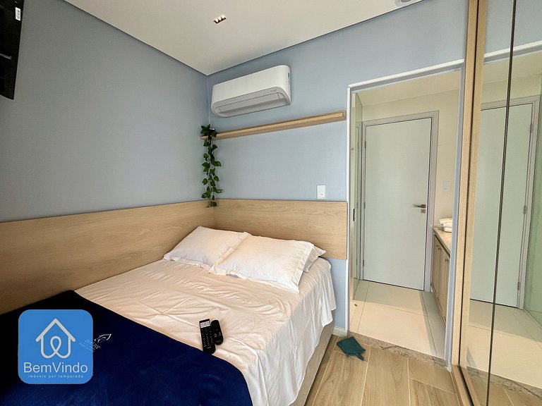 Refúgio Perfeito: Apartamento Equipado Vista Mar