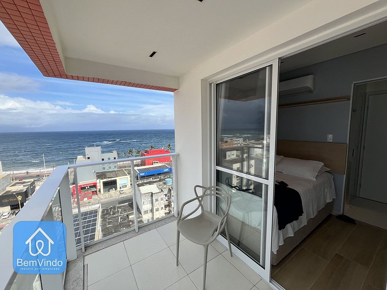Refúgio Perfeito: Apartamento Equipado Vista Mar