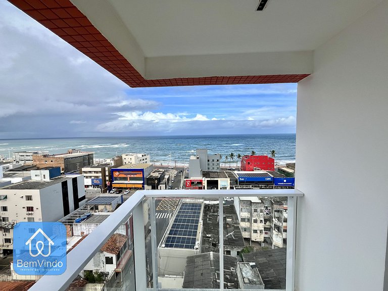 Refúgio Perfeito: Apartamento Equipado Vista Mar