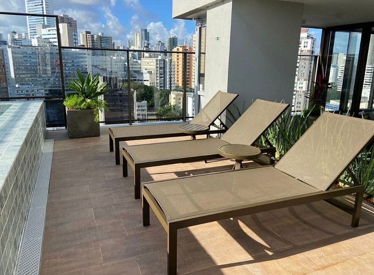 Estúdio Bem Equipado e Charmoso Na Barra