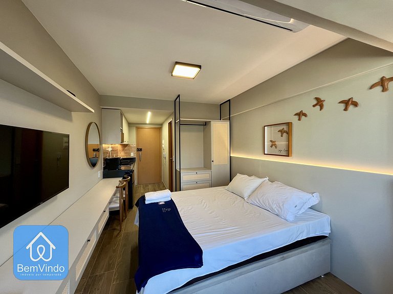 Apartamento Com Conforto e Bem Decorado Na Barra