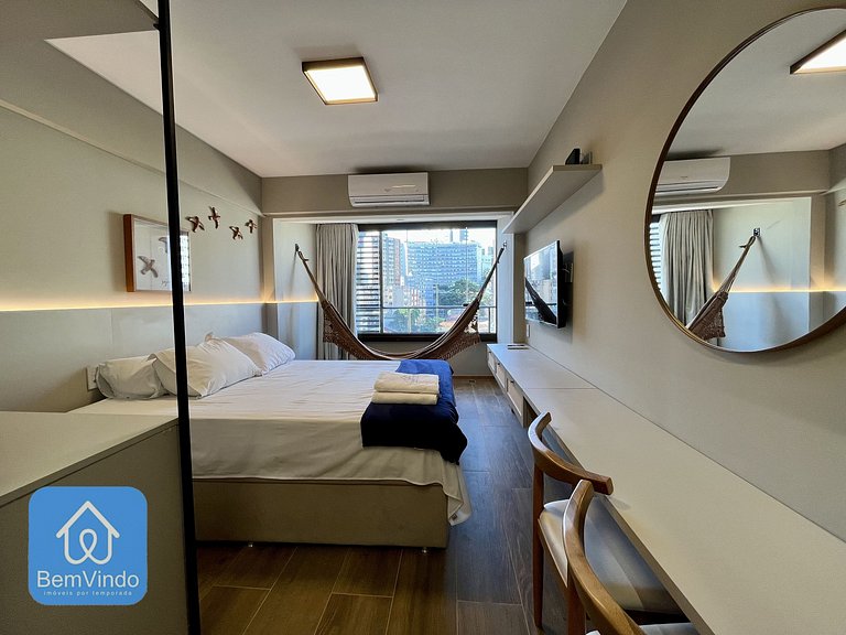 Apartamento Com Conforto e Bem Decorado Na Barra