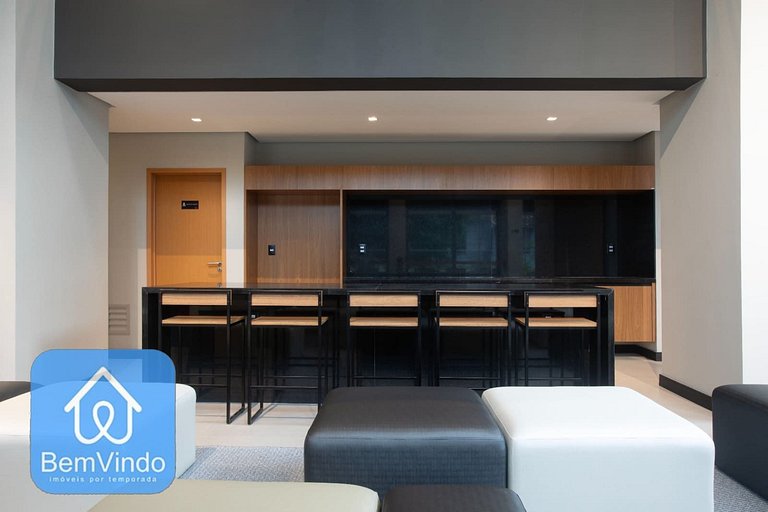 Apartamento Com Conforto e Bem Decorado Na Barra