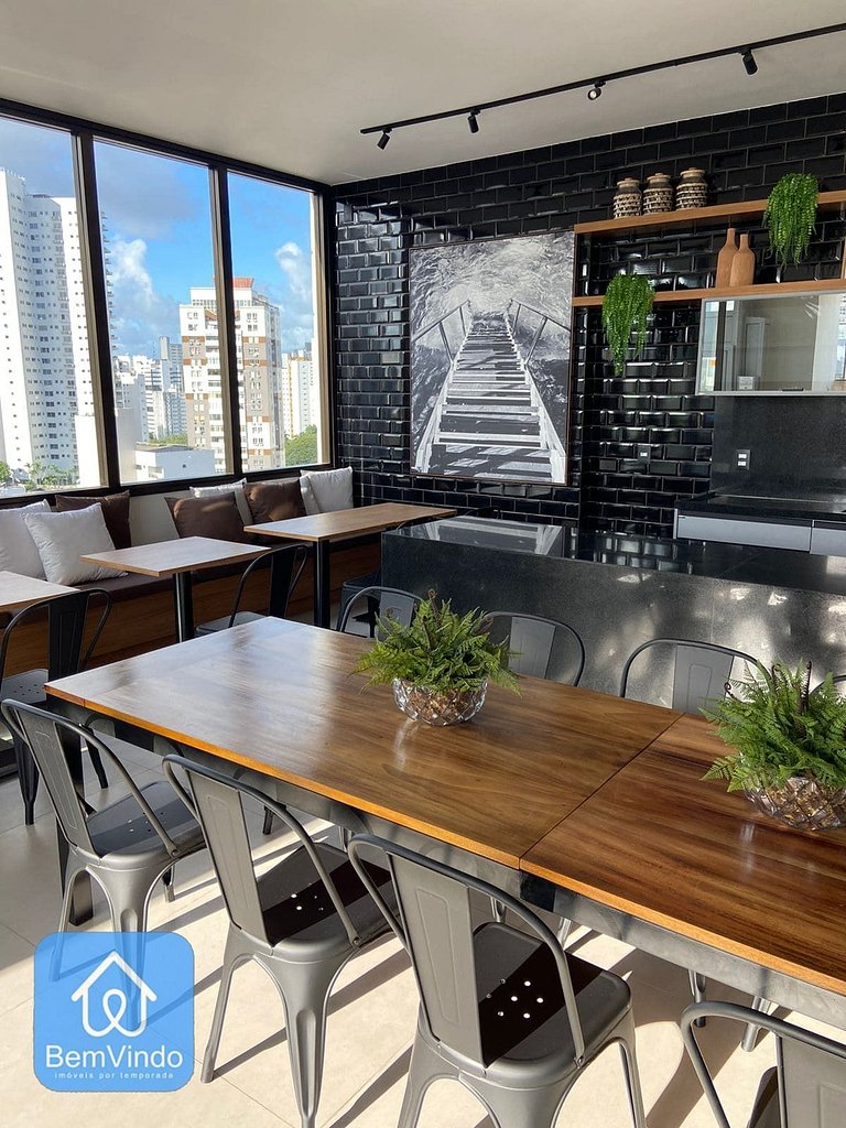 Apartamento Com Conforto e Bem Decorado Na Barra