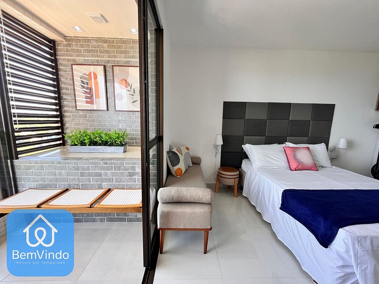 Aconchego Com Vista Mar: Apartamento Equipado