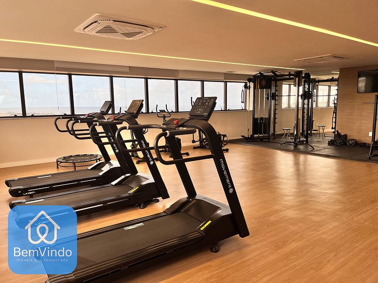 Aconchego Com Vista Mar: Apartamento Equipado