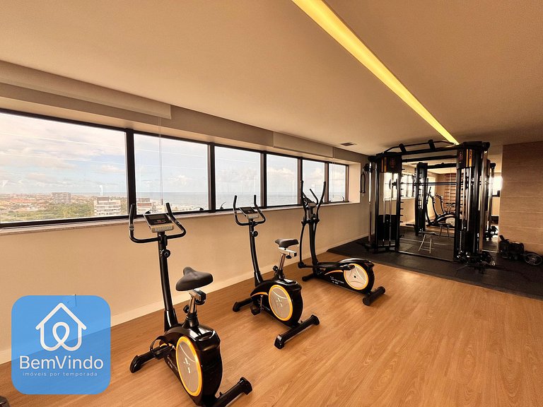 Aconchego Com Vista Mar: Apartamento Equipado
