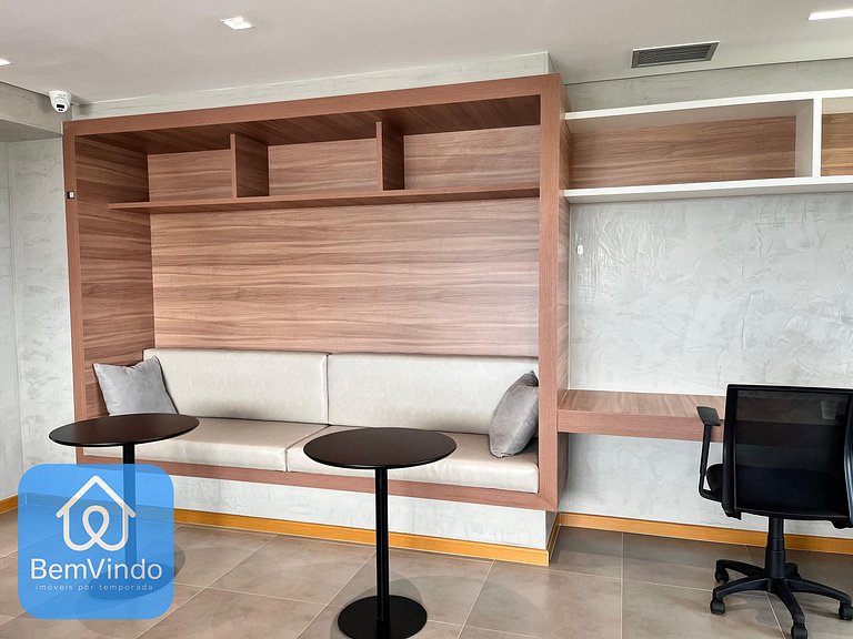 Aconchego Com Vista Mar: Apartamento Equipado