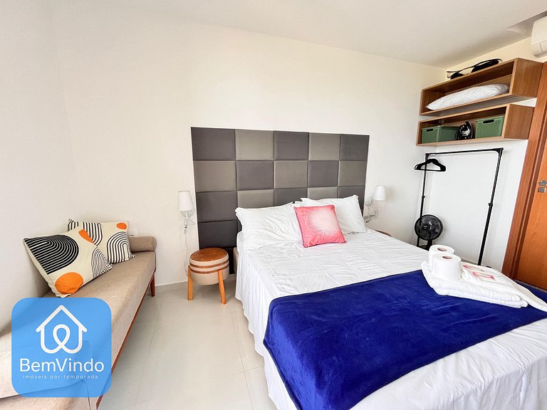 Aconchego Com Vista Mar: Apartamento Equipado
