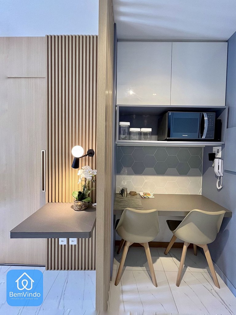 Apartamento Moderno e Equipado Na Barra