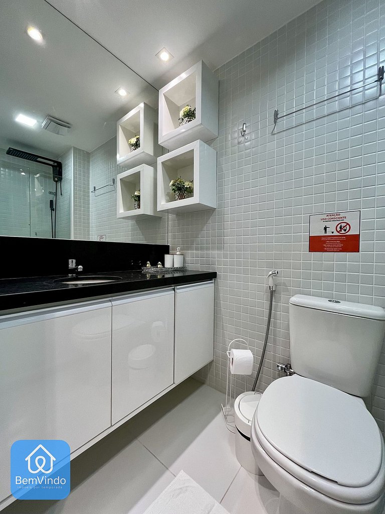 Apartamento Moderno e Equipado Na Barra