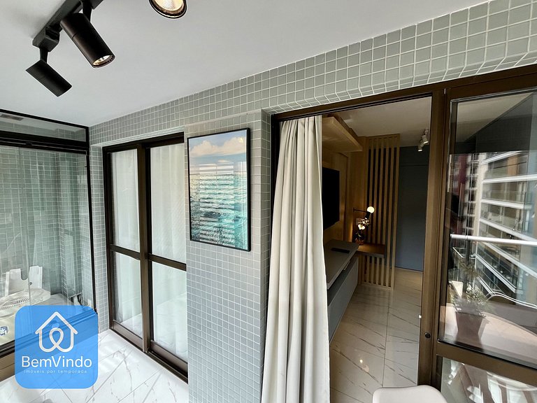 Apartamento Moderno e Equipado Na Barra