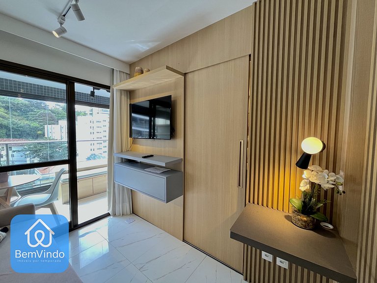 Apartamento Moderno e Equipado Na Barra