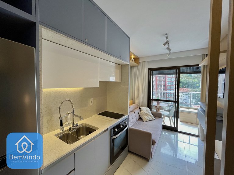 Apartamento Moderno e Equipado Na Barra