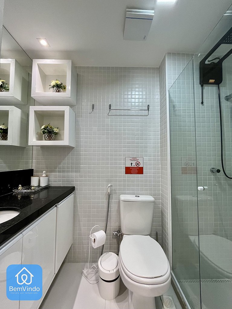 Apartamento Moderno e Equipado Na Barra