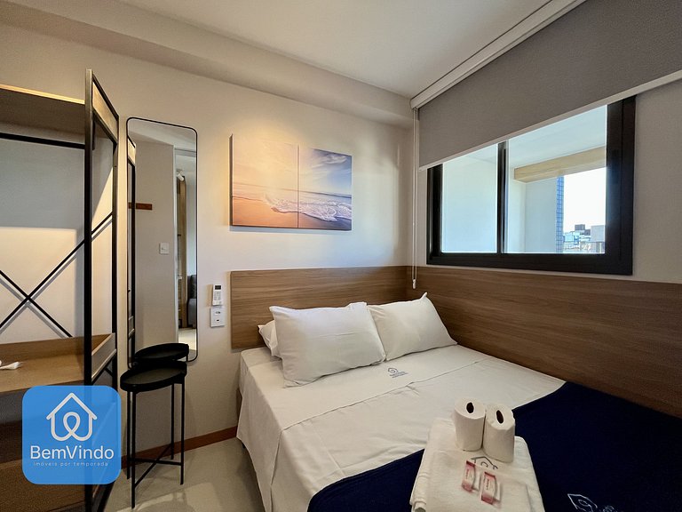 Estadia Incrível: Apartamento Decorado e Completo