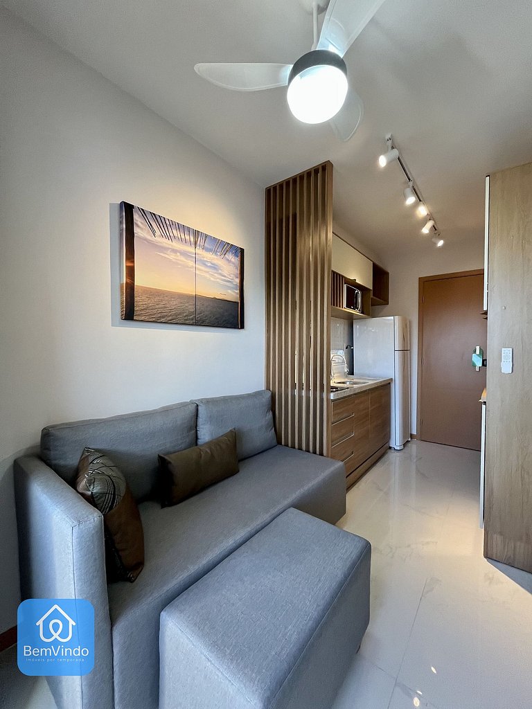 Estadia Incrível: Apartamento Decorado e Completo