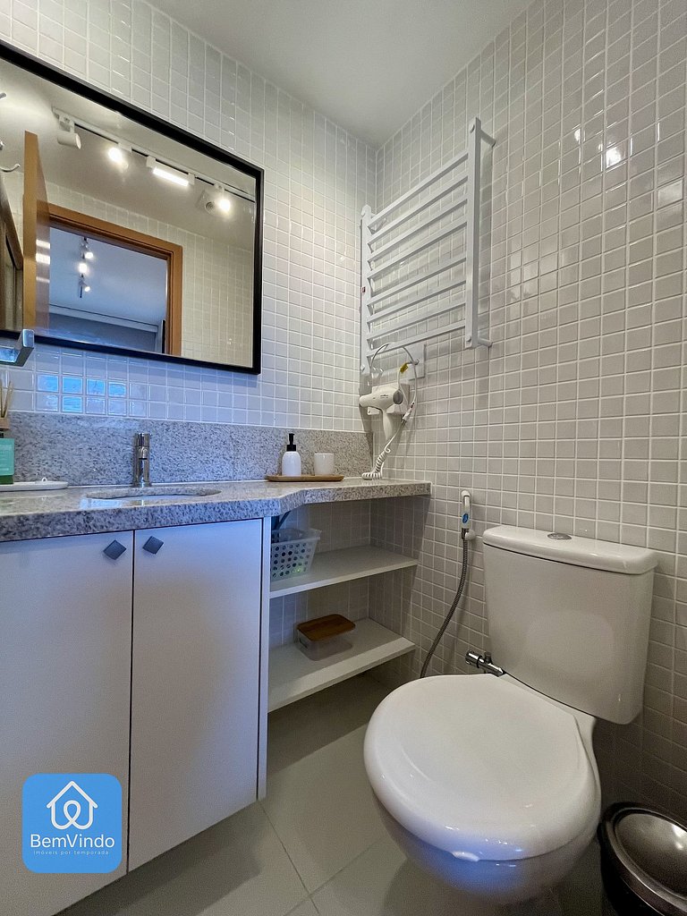 Estadia Incrível: Apartamento Decorado e Completo