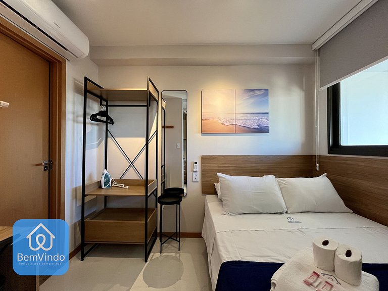 Estadia Incrível: Apartamento Decorado e Completo