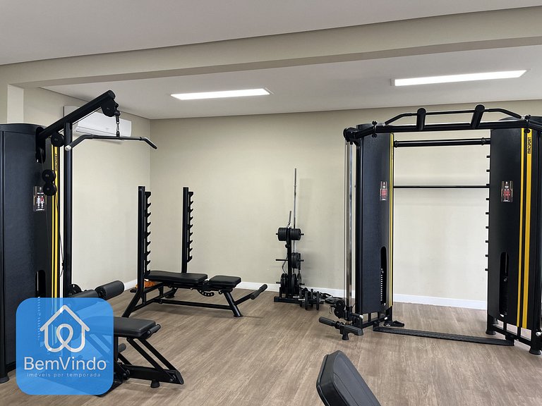 Estadia Incrível: Apartamento Decorado e Completo